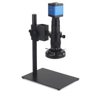 Videocamera Digitale Industriale For Microscopio Monoculare Con Zoom C-Mount 120X 180X 300X For Riparazioni Di Saldatura Chiaro E Preciso