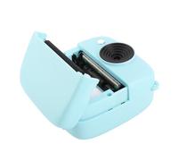 Videocamera Digitale per Bambini, 1080P 48M Simpatico Zoom 8x Schermo da 2 Pollici Fotocamera Multifunzione Senza Inchiostro con Stampa Istantanea per Ragazzi e Ragazze (cielo blu)