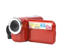 Videocamera Digitale TFT LCD Sceen, Registratore per Videocamera Fotografica, Regalo di Compleanno 16X HD per la Corsa all'aperto per il Ciclismo (Rosso)