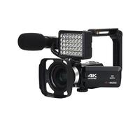 Videocamera Digitale Time Lapse 4K For Registrazione Video In Streaming WIFI 48MP Telecamere Esterne Vlog Registratore Fotografico Cattura Facilmente Momenti Meravigliosi(128G SD Card)