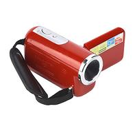 Videocamera digitale, videocamera TFT 1080P con zoom digitale 16X Videocamera DV leggera e di piccole dimensioni for videocamere Bambini Principianti Adolescenti(Nero) (Color : Red)