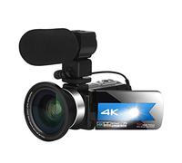Videocamera Digitale, Videocamere for videocamere fotocamere digitali vlogging for il registratore di registrazione Vlog Ultra HD 3.0 Pollice 5 6MP Wi-Fi Ir Telecamera for la visione notturna(64G SD c