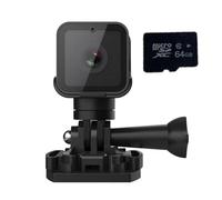 Videocamera DV portatile Piccola telecamera wireless ad alta definizione 1080P, mini telecamera DV Hotspot, telecamera for sport all'aria aperta, registratore di guida for motociclette(Camera 64G car