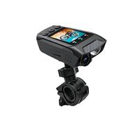 Videocamera DV sportiva multifunzione 3 in 1 con avvisatore acustico luminoso 4K Videocamera for azione for casco da bici Schermo HD Telecamera for ciclismo su moto