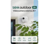 Videocamera esterna 2K+ Blink (ultimo modello) Sistema da 1 videocamera, bianco