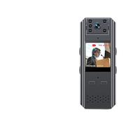 Videocamera for il petto del corpo di qualità dell'immagine HD 4K / 2K Mini videocamera for visione notturna IR Anti-shake Videoregistratore con un solo tasto(2K No wifi)