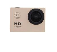 Videocamera for registrazione subacquea impermeabile HD 1080P for azioni sportive Videoregistratore for esercizi estremi Full HD Cam(Gold)