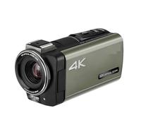 Videocamera for streaming live 4K for Vlog Touchscreen da 3,5 pollici Zoom ottico 12x Leggero