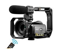 Videocamera, Fotocamera digitale, Videocamere for visione notturna 4K Videocamere professionali Zoom digitale Vlog Telecamere for blog per vlog a festival, eventi sportivi