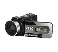 Videocamera, Full 4K Digital Camera Video Videocamera Vlog 48MP for lo streaming live con Messa a fuoco automatica Registratore digitale Time Lapse(64GB SD Card,AF6)