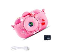 Videocamera giocattolo per bambini dai 3 ai 9 anni, regalo per Natale e compleanni, videocamera selfie 1080p con scheda SD da 32 GB