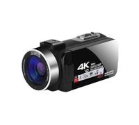 Videocamera HD Per Registrazione Vlog Zoom Digitale 48MP 16X Da 3,0 Pollici | Il telecomando wireless consente la regolazione remota dei parametri di ripresa(Package one)