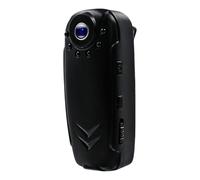 Videocamera indossabile per ciclisti, 30 FPS, grandangolo di 125°, con supporto per il corpo, per viaggi, con clip per ciclismo, action camera per piloti