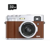 videocamera INF 5K, 48 megapixel, Marrone