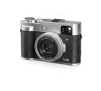 Fotocamera digitale 5K con fotocamere anteriore e posteriore, mirino, autofocus, anti-shake Black - Nouvo