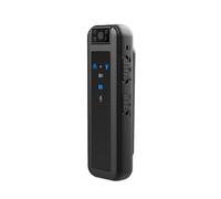 Videocamera Mini Corpo Con Clip Posteriore HD 1080P, Fotocamera Sportiva Girevole a 180° Con Indicatore LED, Tascabile, Fino a 256 GB