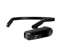 Videocamera montata sulla testa Indossabile FPV 4K Camcorder Webcam Vlog Blogger Regalo per principianti(With TF card 32GB,EP6)