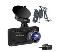 Videocamera per auto,4K visione registratore senza fili - Telecamera visione a 360 gradi e posteriore,per veicoli camion viaggi giornalieri