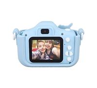 Videocamera per Bambini, 1080P Video Fun Play Selfie Videocamera Toy Messa a Fuoco Automatica per 3-12 Anni (Blu)