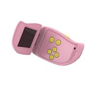 Videocamera per bambini per bambini, ragazze, ragazzi, schermo da 2 pollici, supporto 32 G, scheda TF rosa, 10,5 pollici
