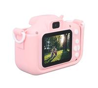 Videocamera per Bambini, Schermo Ricaricabile da 2,0 Pollici, Spegnimento Automatico, Videocamera per Bambini Multifunzionale da Esterno 1080P (Rosa)