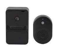 Videocamera per Campanello Wireless Visione Notturna HD 1080P, Conversazione Bidirezionale, Archiviazione nel, Videocitofono WiFi Intelligente per Sorveglianza Domestica