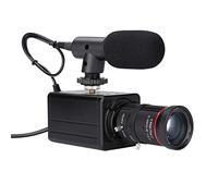Videocamera per computer HD 4K, Webcam, USB, zoom ottico 10x, messa a fuoco manuale, compensazione automatica dell'esposizione, compatibile con Windows XP/7/10, Linux, Android, Plug & Play,
