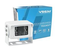 Videocamera per retrovisione Heavy-Duty/estremamente robusta / 30% di risoluzione PLUS / 120° e IP67 / 12 Volt/Visione notturna/montaggio flessibile/Serie Select