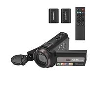 Videocamera per vlogging 4K Camcorder for videocamera digitale WiFi 4K / 60FPS 48MP Registratore videocamera con 16x Zoom 3 pollici Batterie touchscreen Telecomando Adatto per la registrazione di brev