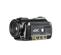 Videocamera per vlogging 4K Videocamera videocamera 4K, AC3 IR IR Night Vision WiFi Digital Vlogging Camera Professionale professionale, Vlogging Tuber Vlogging Full HD Adatto per la registrazione di