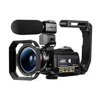 Videocamera per vlogging 4K Videocamera videocamera 4K, AC3 IR IR Night Vision WiFi Digital Vlogging Camera Professionale professionale, Vlogging Tuber Vlogging Full HD Adatto per la registrazione di