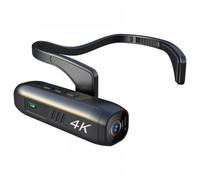 Videocamera portatile YZ 4K 30FPS con telecamera montata sulla testa, videocamera WiFi, webcam, obiettivo grandangolare, batteria AP