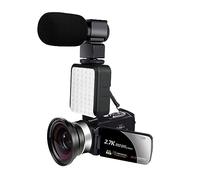 Videocamera Portatile Zoom 16X Uso Domestico Videoregistratore Vlog Digitale 1080P Telecamere Esterne For Webcam Fotografica Scatta Nitida Fluida(128G SD Card,3)