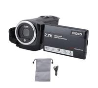 Videocamera professionale HD da 2,7K, risoluzione immagine 50MP, zoom digitale 16x, schermo LCD da 2,8 pollici, videocamera per per registrazioni di viaggi all'aperto