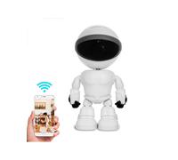 Videocamera Robot WIFI 5MP HD Senza Fili Spia Videosorveglianza da Remoto 1080P