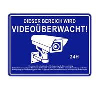 Videocamera, segno di osservazione, segnale di osservazione, impermeabile, 24 ore, etichette adesive, tutte le attività sono monitorate