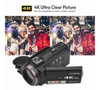 Videocamera Sony 4K/60FPS con microfono e visione notturna - Videocamera professionale