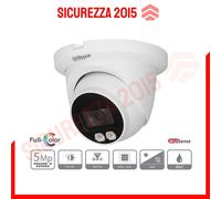 Videocamera sorveglianza IP Poe 5MP 2.8 mm Full-Color-Dahua IPC-HDW3549TM-AS-LED