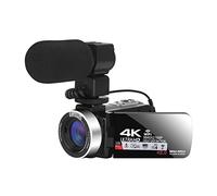 Videocamera Telecamera 4K Ultra. HD Videocamera videocamera for vlogging videocamera Wifi Light incorporato 4 8MP 3.0 Telecamere digitali 16x pollici Videocamera multifunzionale per vlogging(32G SD ca