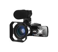 Videocamera Telecamera Videocamera videocamera 4K 56MP. WiFi Night Vision Fill Light Light Touch Screen Vlogging for la registrazione VlogAring WebCam Digital Cam Videocamera multifunzionale per vlogg