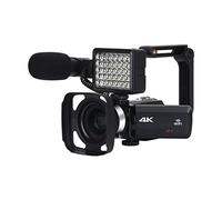 Videocamera Videocamera Full 4K Videocamere digitali professionali Streaming live Fotografia 18X Registratore Vlog Webcam Ultra HD Fotocamera digitale per vlogging ( Color : Standard , Size : NO SD Ca