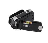 Videocamera Videocamera, Registratore Videocamera Digitale Full HD 1080P 16MP 2.7 Pollici Rotazione 270 Gradi LCD 16X Zoom Digitale Videocamera con Flash (#1)