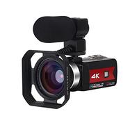 Videocamera Videocamera video digitale 4K for lo streaming live 5 6MP Beauty Light Touch Screen Night Vision Night Wifi Digital Zoom Camera for la registrazione vlog ( Size : 32 G SD Card , Color : K1