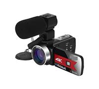 Videocamera Videocamera video digitale 4K for lo streaming live 5 6MP Beauty Light Touch Screen Night Vision Night Wifi Digital Zoom Camera for la registrazione vlog ( Size : 32 G SD Card , Color : K1