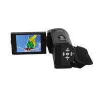Videocamera Videocamera, Videocamera 2,7K Zoom Digitale 16x Videocamera Digitale da 50 MP con Schermo Rotante da 2,8 Pollici, Porta USB, Filettatura da 1/4 di Pollice (128GB)