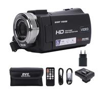 Videocamera Videocamera Videocamera Digitale Registratore Full HD 1080P 30FPS 30MP 3,0 Pollici Rotazione di 270 Gradi LCD Zoom 16X (Spina europea)