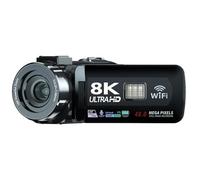 Videocamera, Videocamera Videocamere Ultra HD 8K, videocamera for streaming da 48 MP Videocamera digitale touch screen da 3,0"(With Full set)