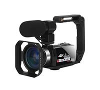 Videocamera Wide Angel Lens 4K Streaming Videocamera con microfono Time Lapse18X Videocamera Vlog 48MP Blogger Fotografia Webcam Fotocamera digitale per vlogging ( Color : Noir , Size : NO SD Card )