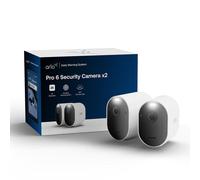 Videocamere di sorveglianza Arlo Pro VMC4270P 2K Visione Notturna Esterna Allarme Audio Bidirezionale Controllo Vocale
