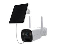 Videocamere di sorveglianza Foscam BP4 2K Visione Notturna Esterna Rilevamento IA Allarme Pannello Solare